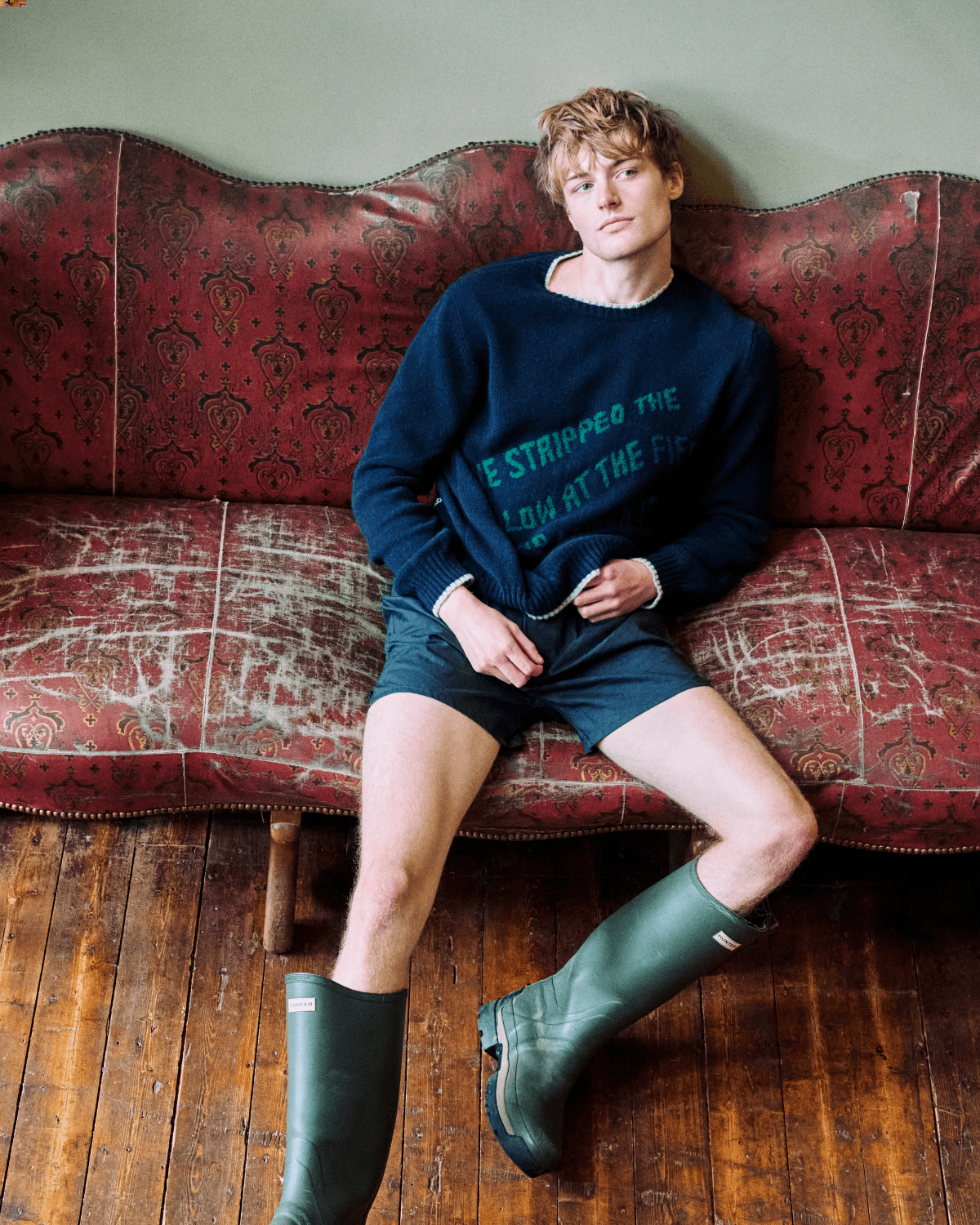 Gathering Jumper JANECARR for The Fife Arms 100% Cashmere