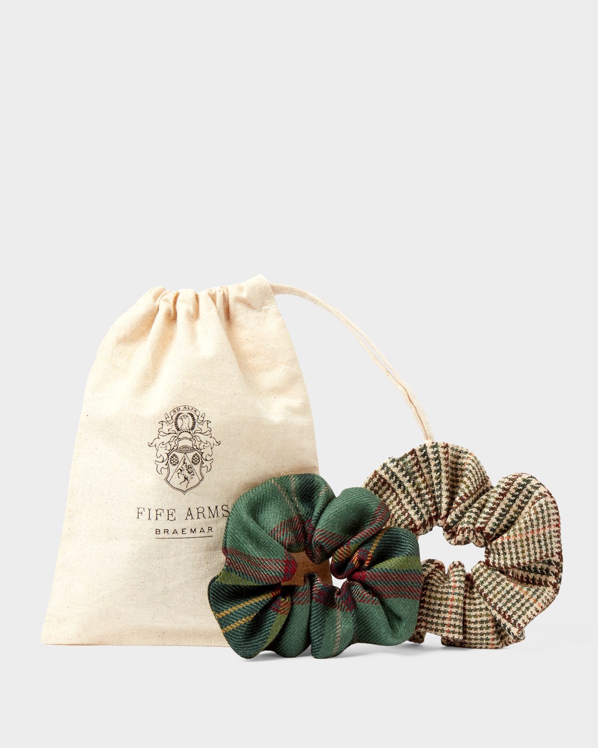 Tartan & Tweed Scrunchies The Fife Arms The Fife Arms Shop