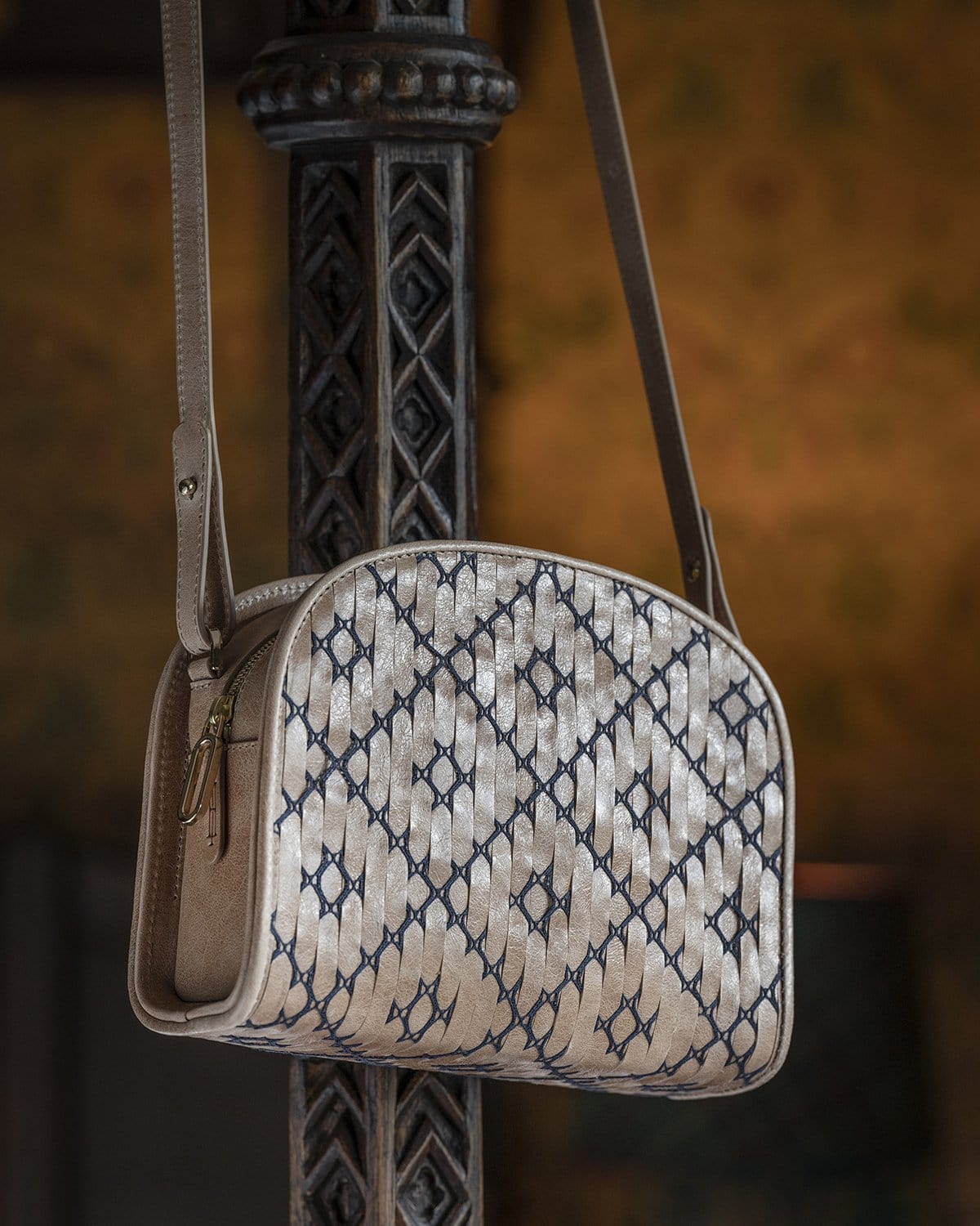 Iseabal Hendry Half-Moon Crossbody Bag | The Fife Arms Shop 