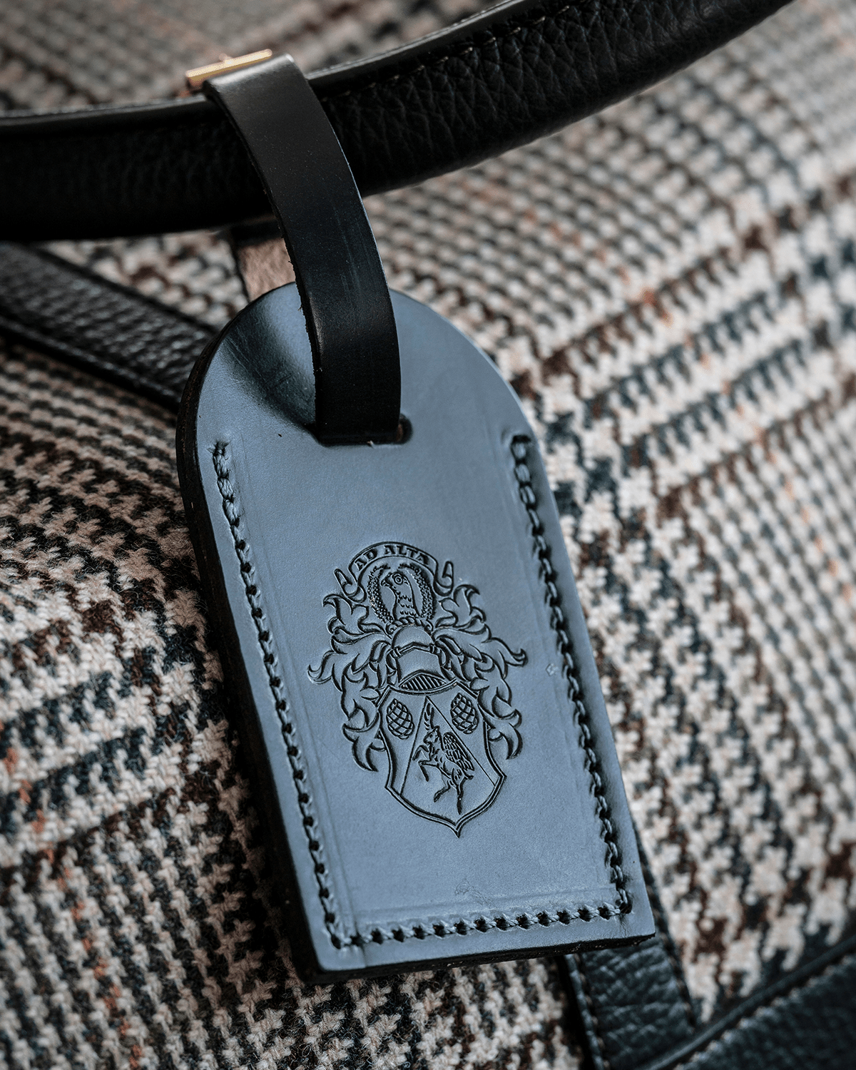 McRostie Leather Luggage Tag Festive Gift Edit The Fife Arms Shop