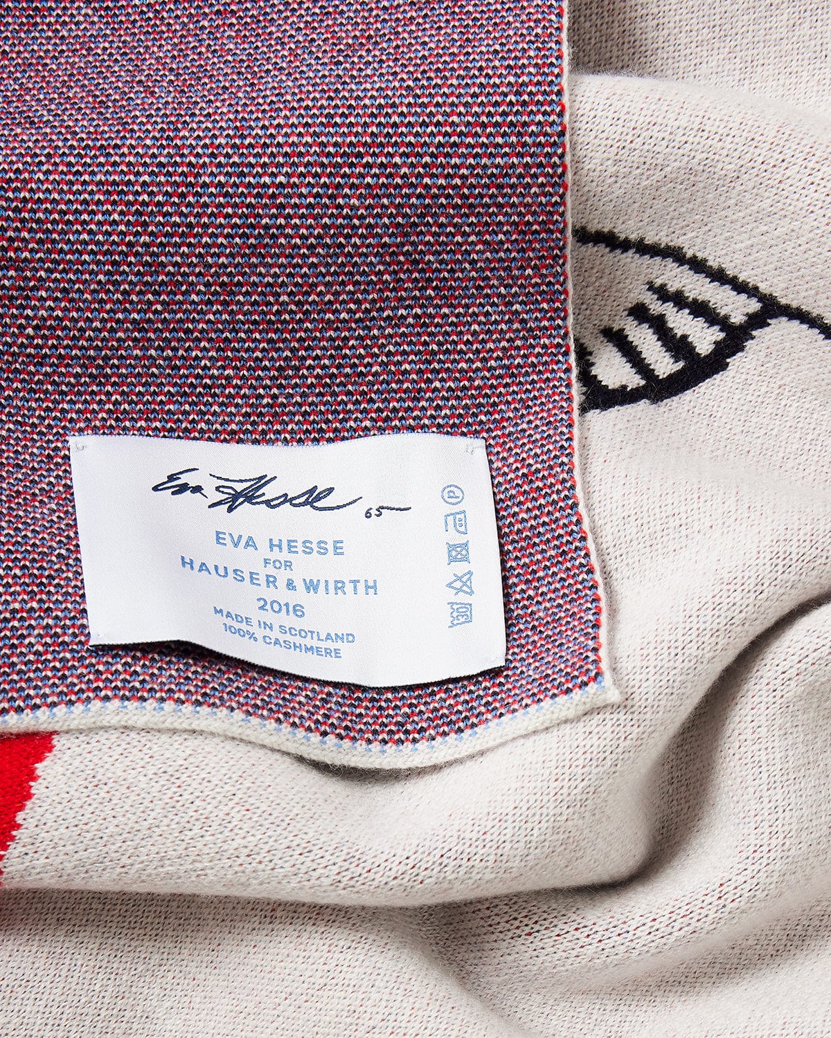 Love Cashmere Pregiata Coperta da Viaggio in Cashmere al 100% (Cashmere Blanket) - Nero - Realizzato a mano ad in Scozia