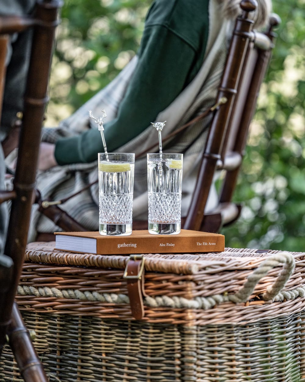 The Fife Arms Set of Two Sterling Silver Cocktail Stirrers The Fife