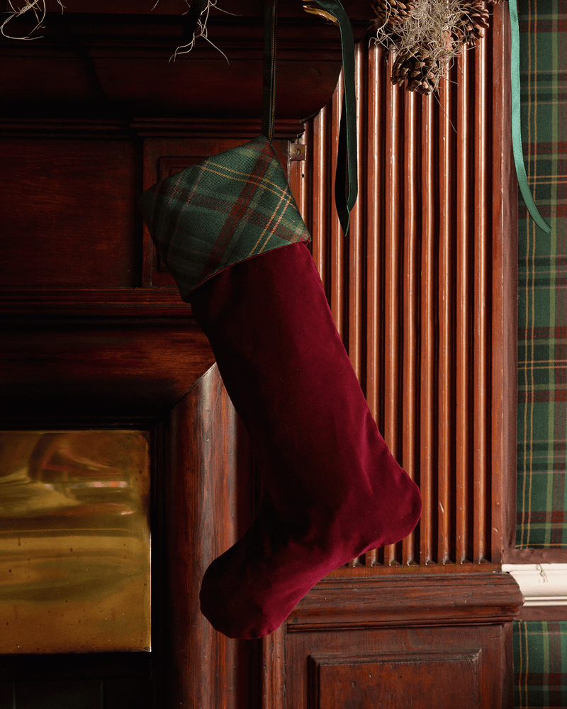 The Fife Arms Tartan Christmas Stocking