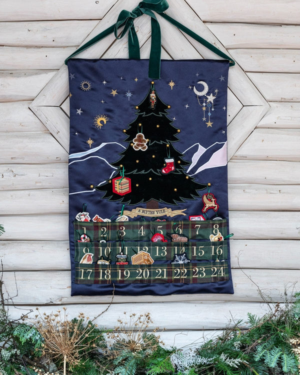 Embroidered Advent Calendar