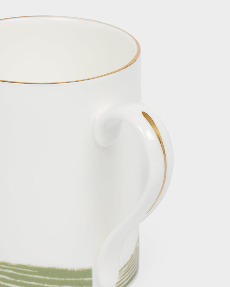 Set of 2 Leaping Hare Mugs