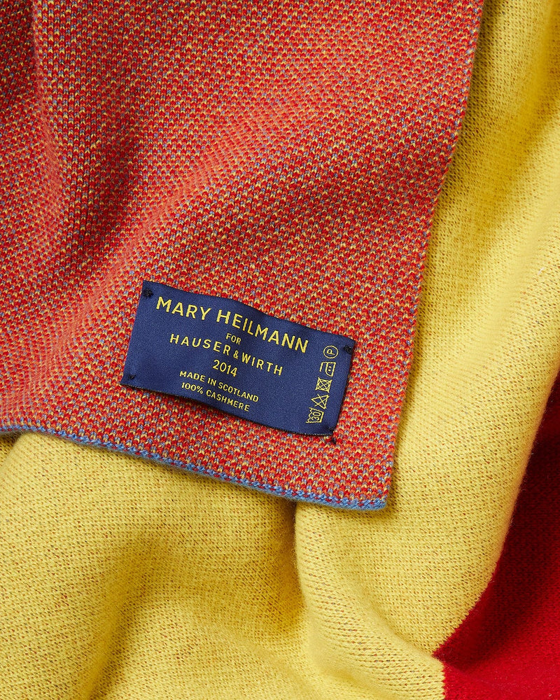 Mary Heilmann Cashmere Blanket