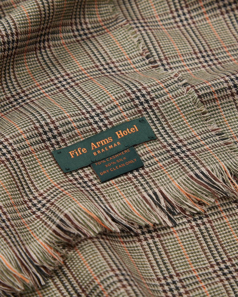 The Fife Arms Tweed Cashmere Silk Stole