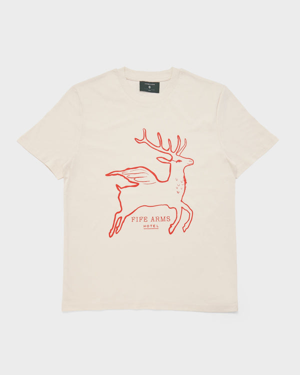 JANECARR for the Fife Arms Flying Stag Tshirt