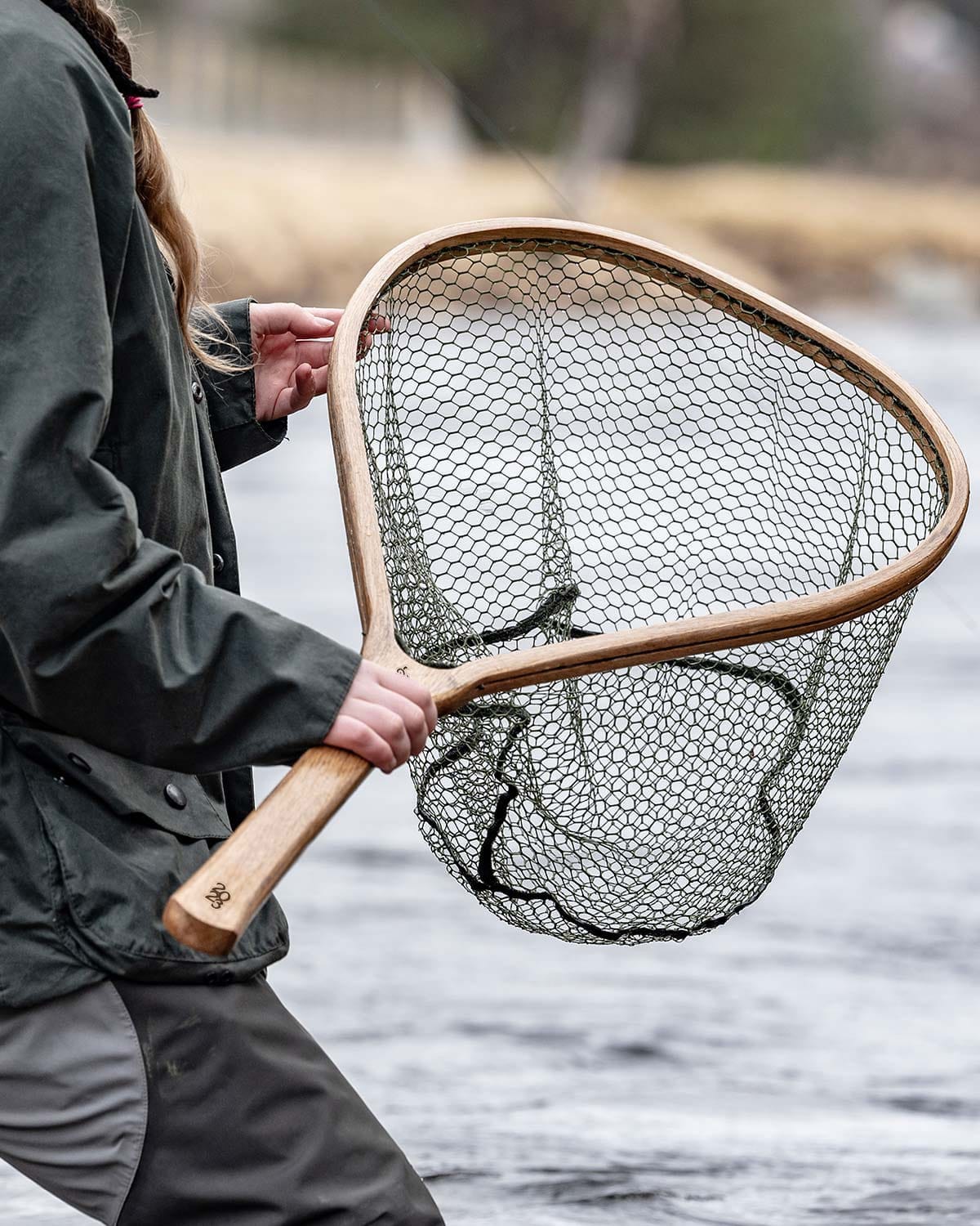 Hand-Crafted Scottish Oak Fishing Nets | The Fife Arms Shop