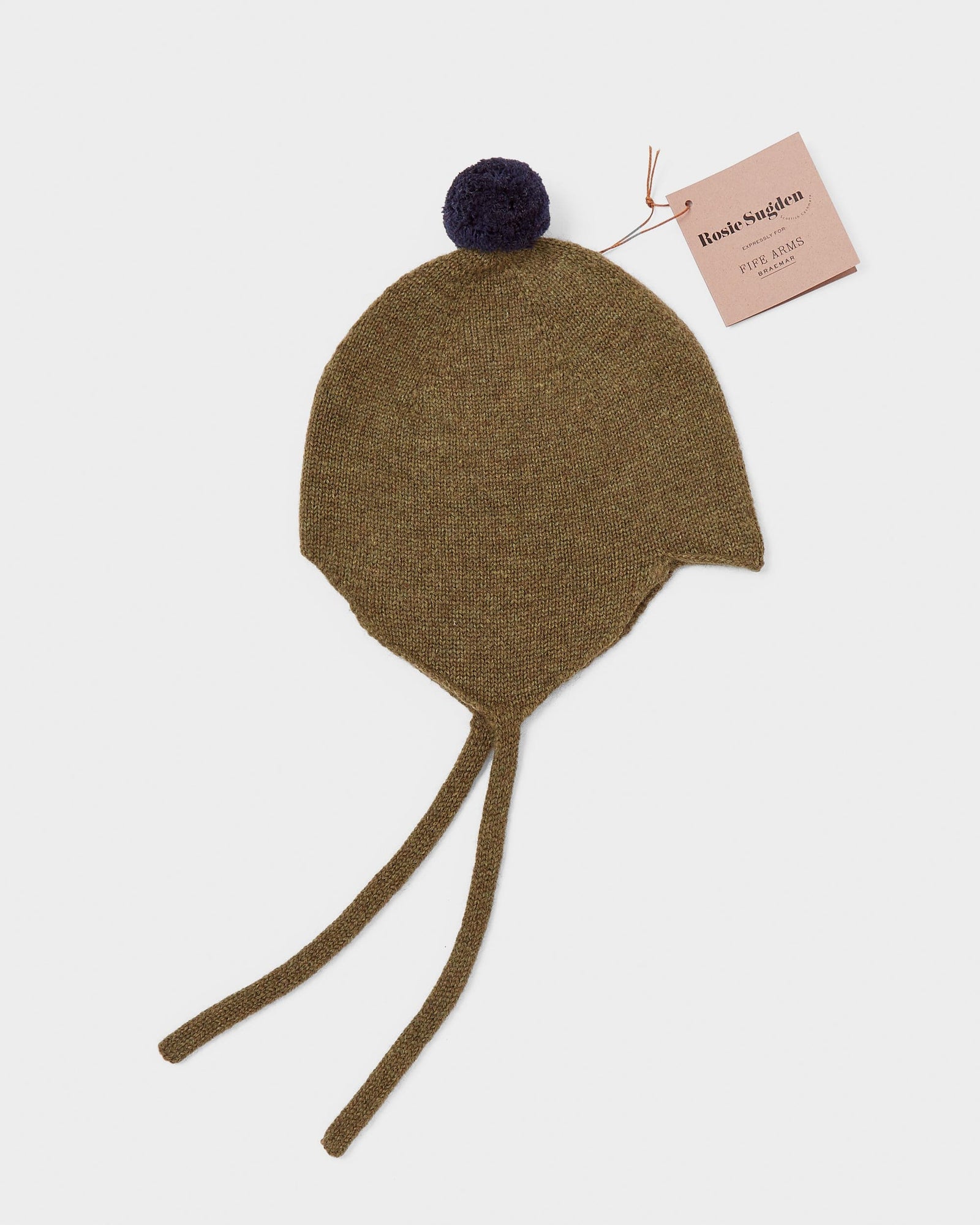 New?Rosie Sugden Ribbed Cashmere Ear Warmer Rosie Sugden for The Fife Arms – The Fife Arms Shop main image 2