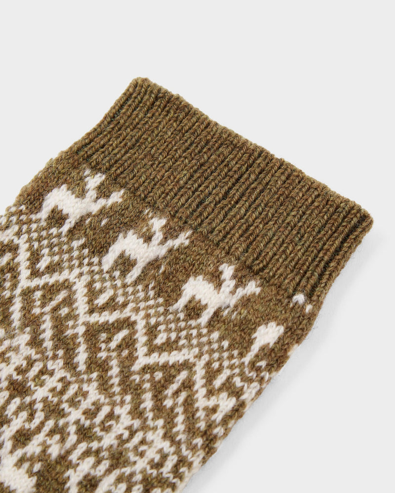 Rosie Sugden Cashmere Reindeer Socks