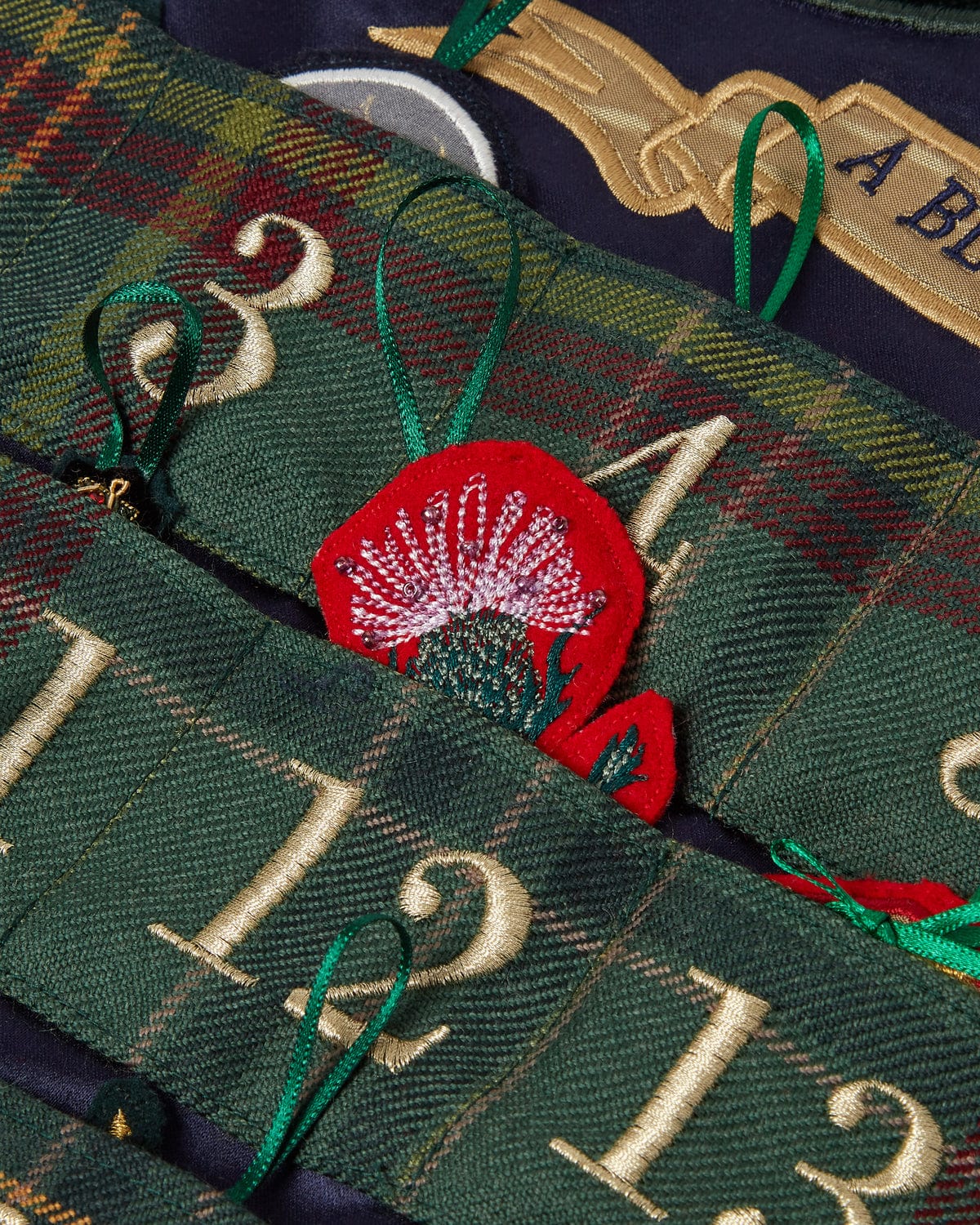 Embroidered Advent Calendar The Fife Arms Festive Edit The Fife Embroidered Advent Calendar The Fife Arms Festive Edit The Fife