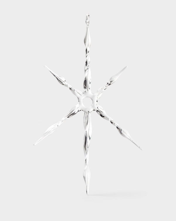 6 Point Star Icicle Decoration