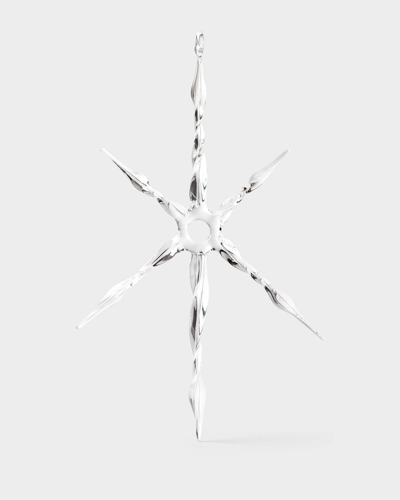 6 Point Star Icicle Decoration