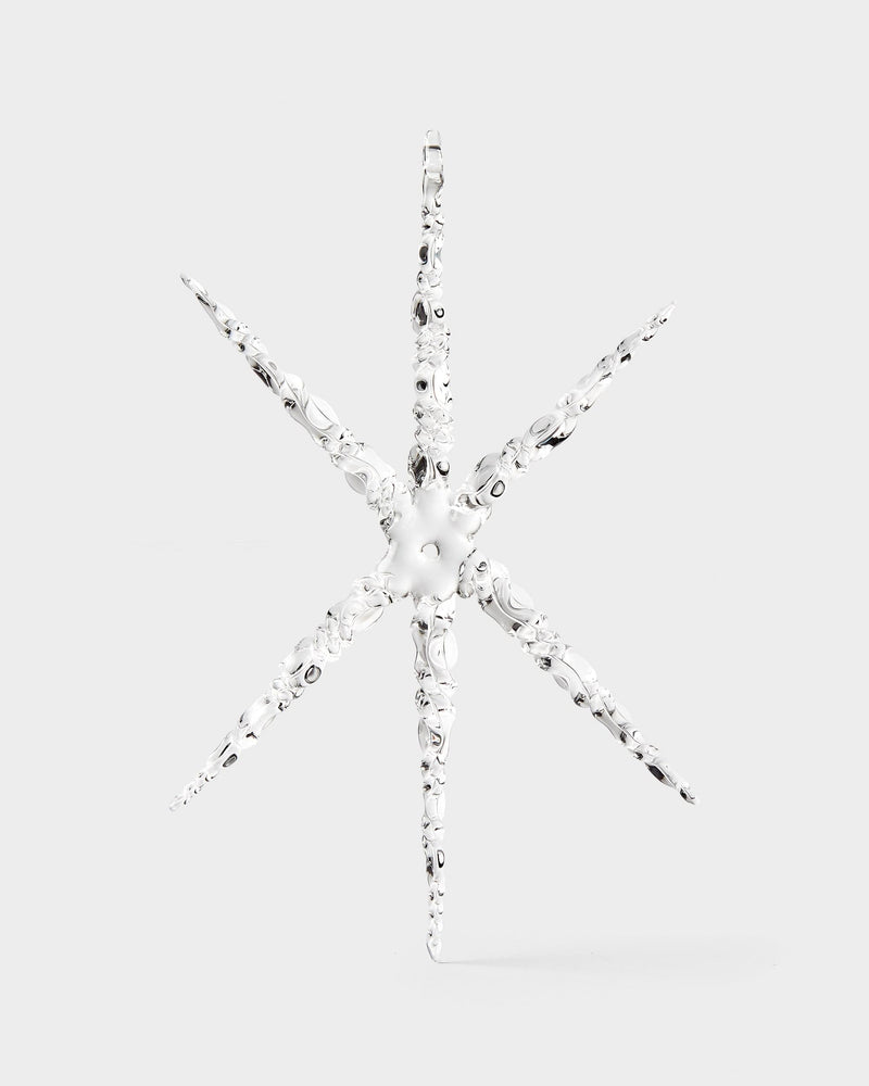 6 Point Star Icicle Decoration