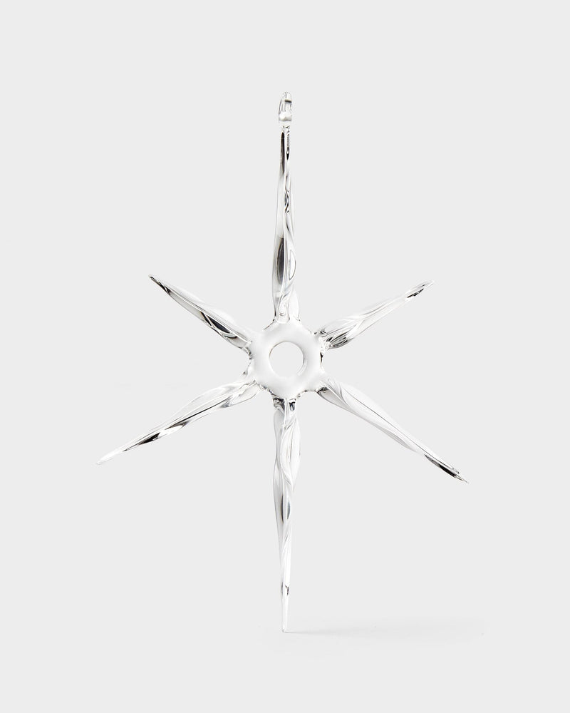 6 Point Star Icicle Decoration