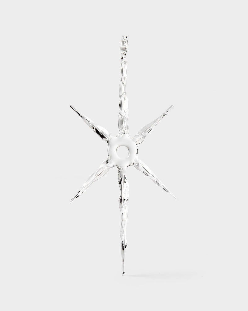 6 Point Star Icicle Decoration
