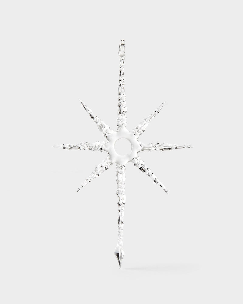 8 Point Star Icicle Decoration