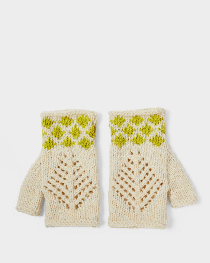 Hand-Knitted Balmerino Wool Mittens