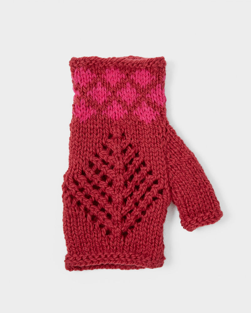 Hand-Knitted Balmerino Wool Mittens