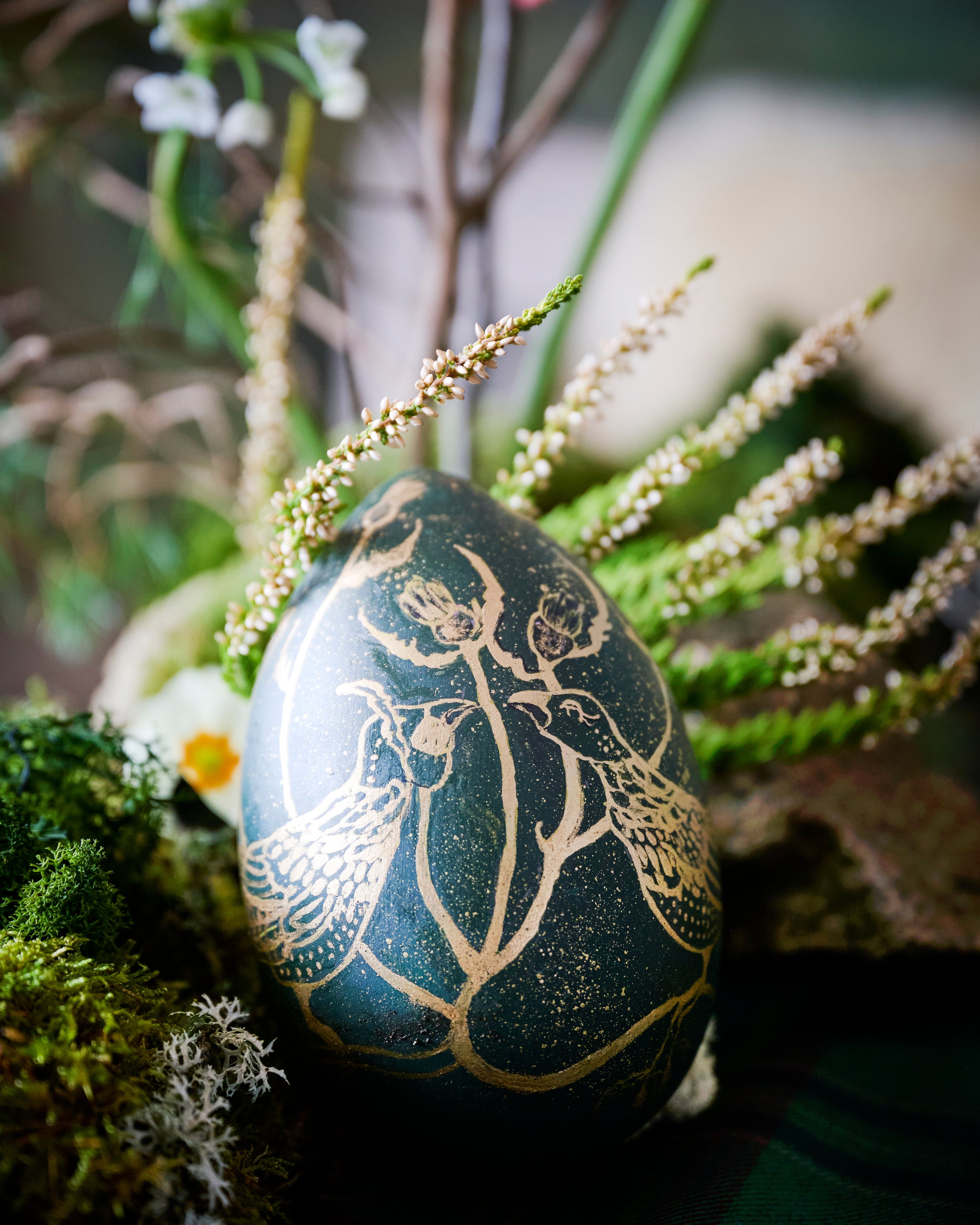 HandTurned and HandPainted Large Wooden Egg Easter Collection The