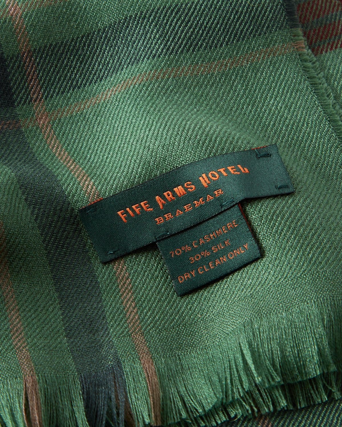 The Fife Arms Tartan Cashmere Silk Stole The Fife Arms Shop