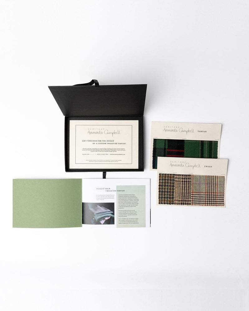 Araminta Campbell Tartan and Tweed Design Gift Box