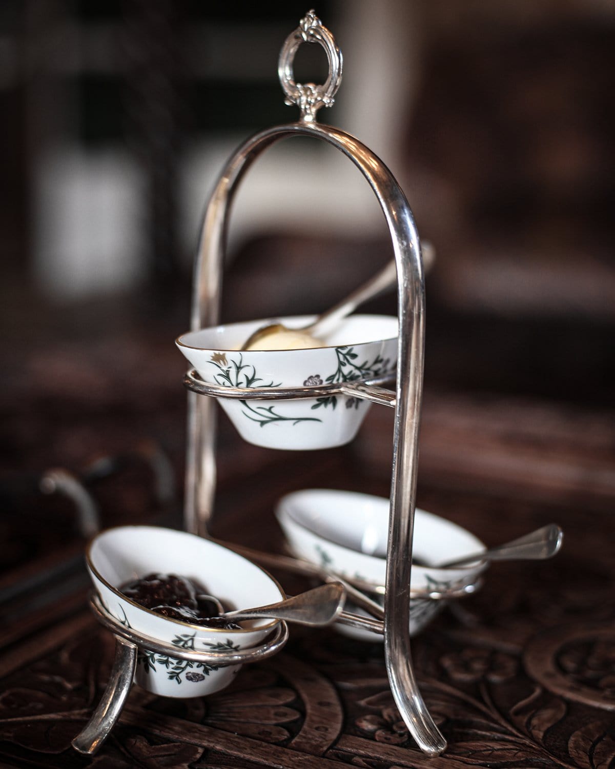 Set of Three Fife Arms Afternoon Tea Jam Dishes The Fife Arms Shop