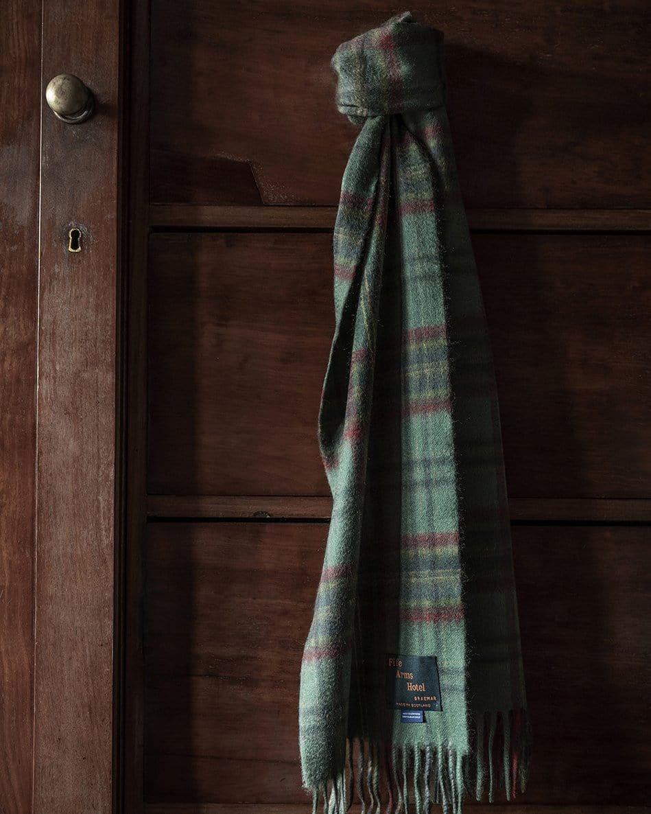 The Fife Arms Tartan Cashmere Scarf The Fife Arms Shop
