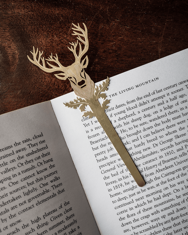 The Fife Arms Brass Stag Bookmark