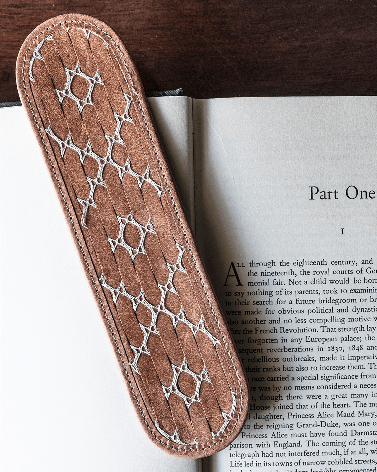 Leather Bookmark