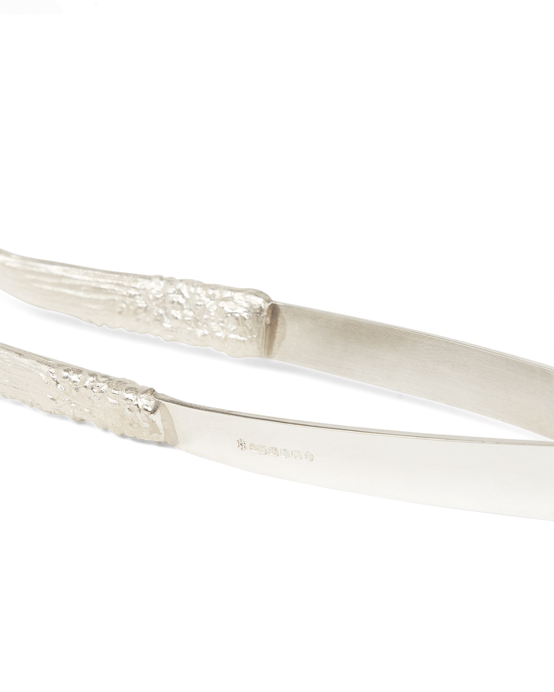 Sterling Silver Antler Ice Tongs