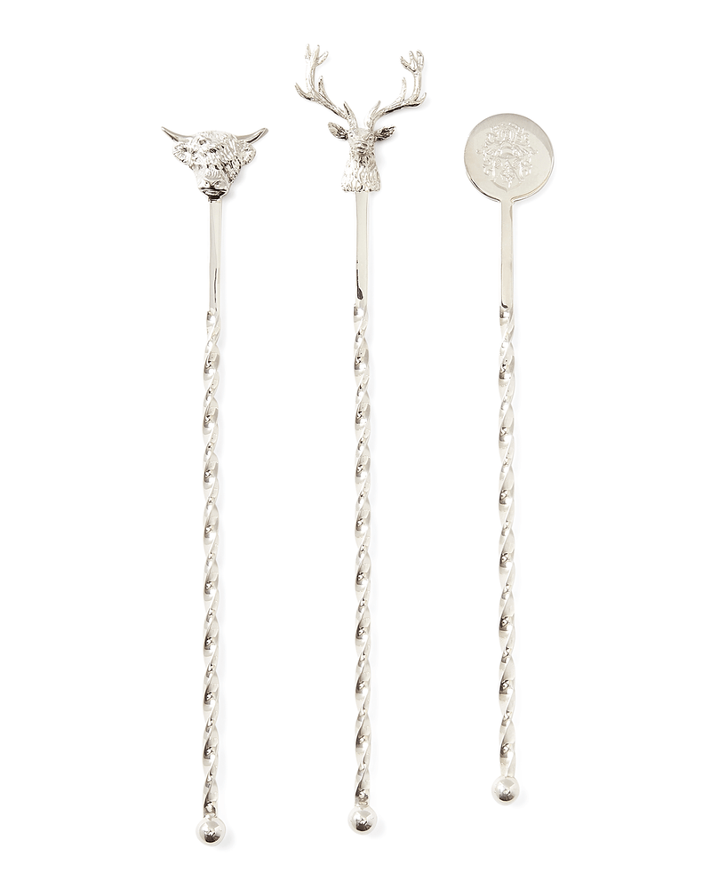 The Fife Arms Sterling Silver Cocktail Stirrer