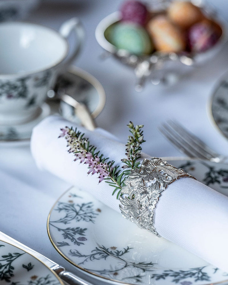 Sterling Silver Thistle Napkin Ring