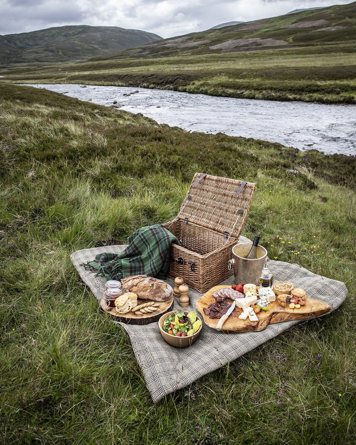 The Fife Arms Tweed Picnic Blanket The Fife Arms Shop